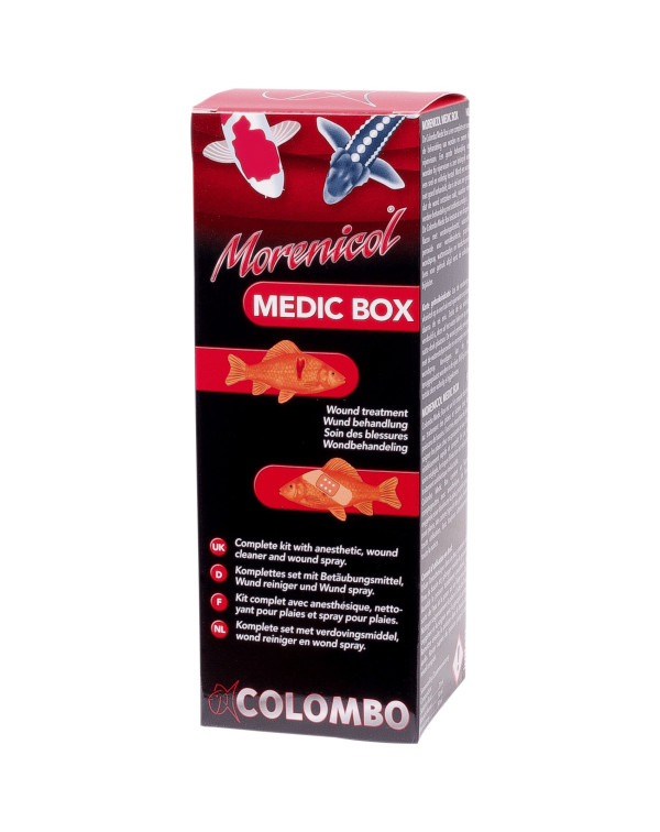 Набор для лечения ран и язв у рыб Colombo Morenicol Medic Box
