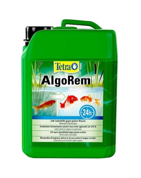 Tetra Pond AlgoRem 3 л - препарат для борьбы с мутной зеленой водой