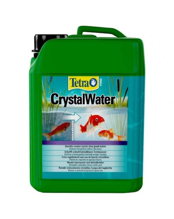Tetra Pond Crystal Water 3000 мл - препарат для борьбы с помутнением воды