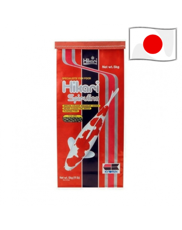 Корм для кои Hikari Spirulina 5 кг