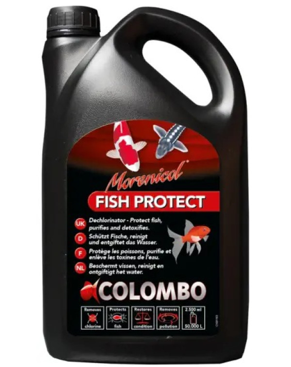 Colombo Fish Protect 2500 ml (Стимулирует образование слизистого слоя у рыб, укрепляет их иммунитет и очищает воду от токсинов)