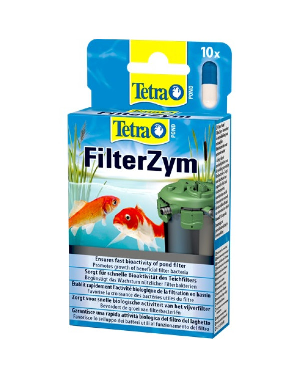 Tetra Pond FilterZym - препарат для повышения биологической активности прудовых фильтров