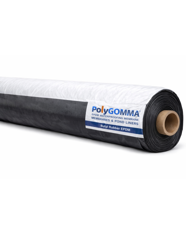Butyl rubber EPDM membrane Polygomma 1 mm, width - 12.20 m, price per 1 m2