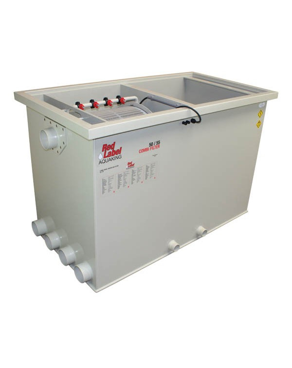 Red Label Combi Drum 50/55 – комбинированный барабанный фильтр для пруда водоема или УЗВ