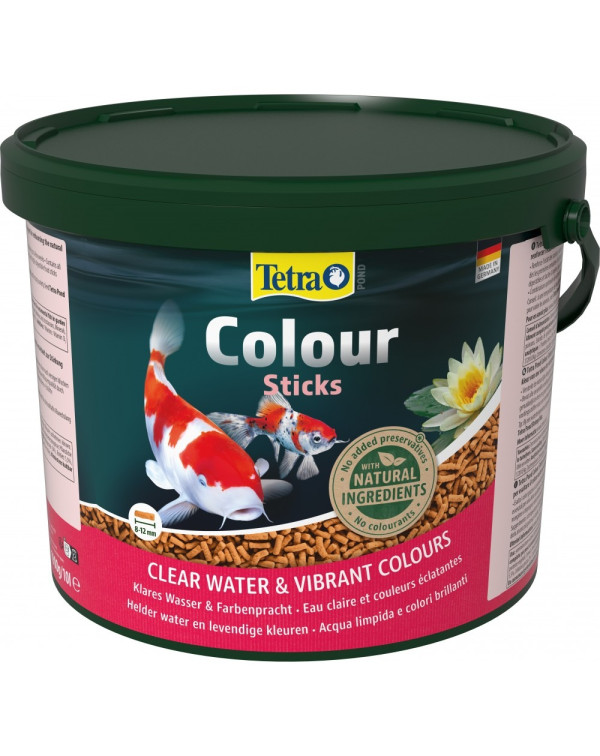 Корм для кои Tetra Pond Colour Sticks (10 л / 1,9 кг) 