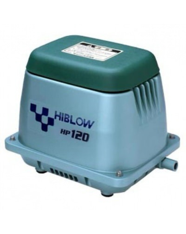 Hiblow HP-120 - воздушный компрессор для пруда мембранного типа