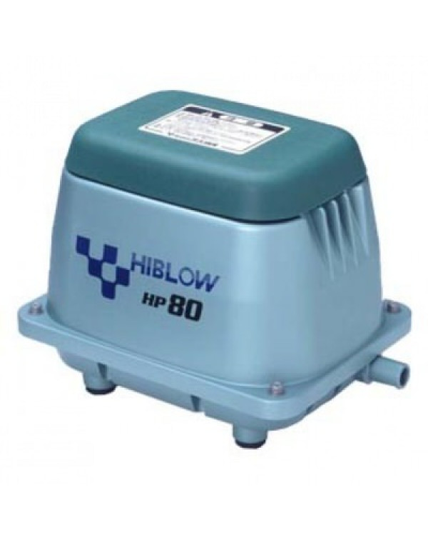 Hiblow HP-80 - воздушный компрессор для пруда мембранного типа