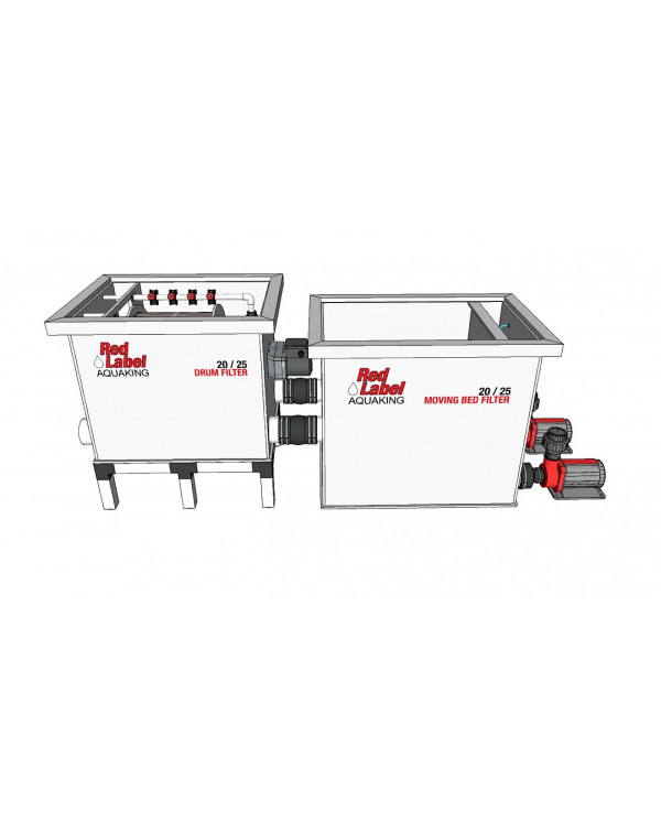 Red Label Moving Bed Filter 20/25 – биологический фильтр с подвижной загрузкой
