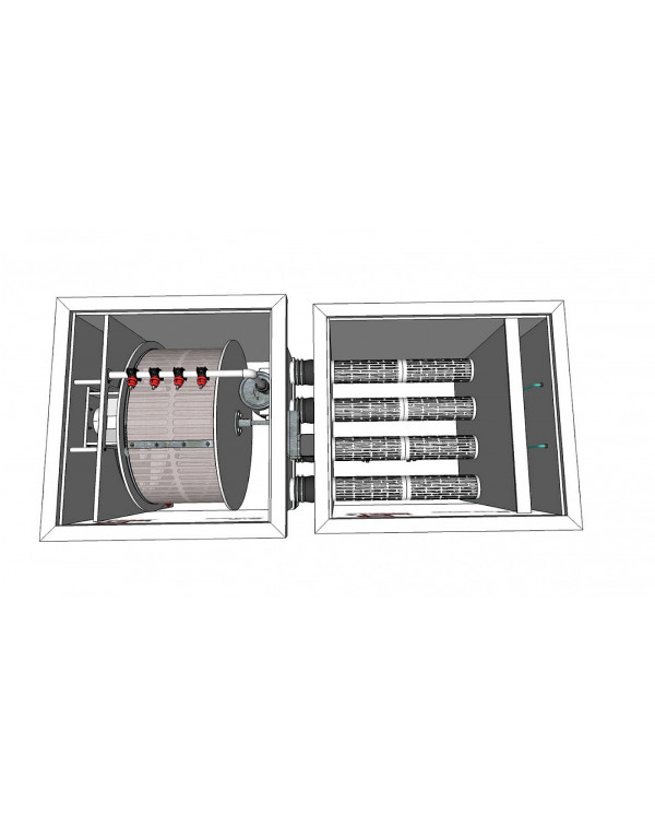Red Label Moving Bed Filter 50/55 – биологический фильтр с подвижной загрузкой